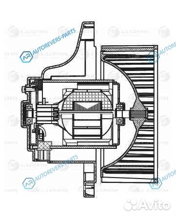 LFh 0822 Эвентилятор отоп
