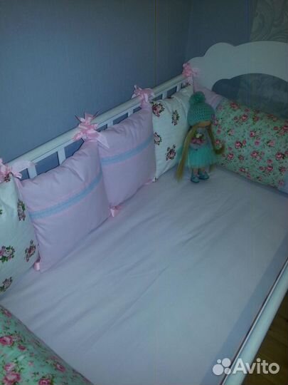 Бортики в детскую кроватку