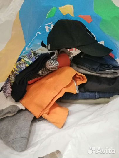 Пакет вещей для мальчика 10-14 лет