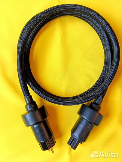 Сетевой кабель 2*6кв Авторский HI-FI, Hi-End v1.2