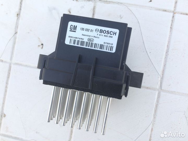 Резистор отопителя Opel Astra J