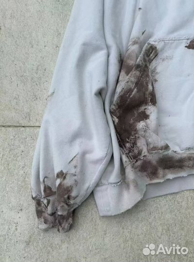 Зип худи balenciaga polo белая