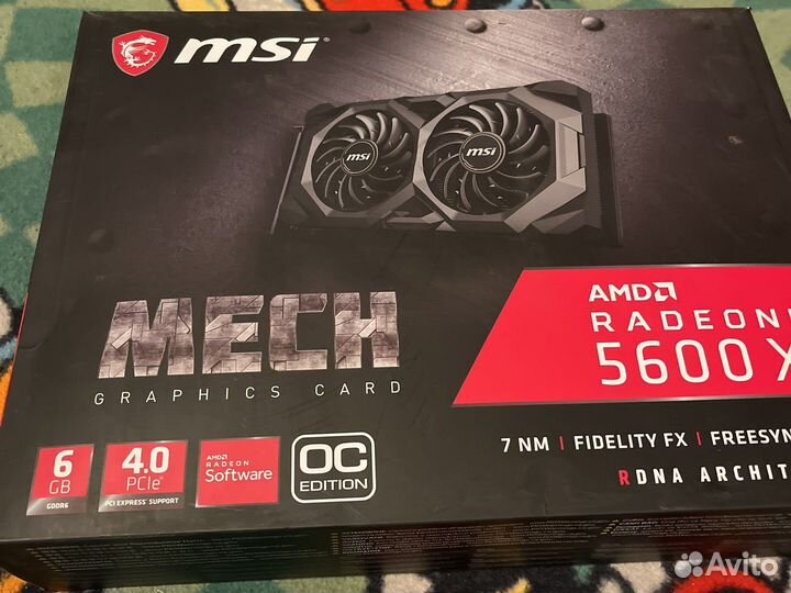 Видеокарта rx 5600xt