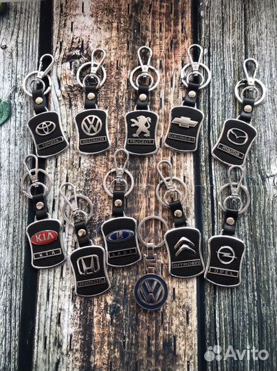 Брелок для авто / Кожаный брелок