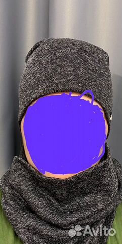 Шапка со снудом