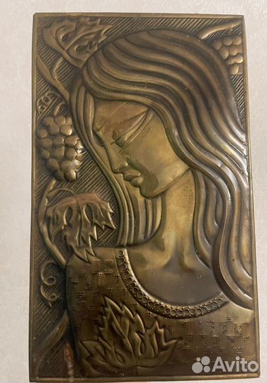 Чеканка медная СССР