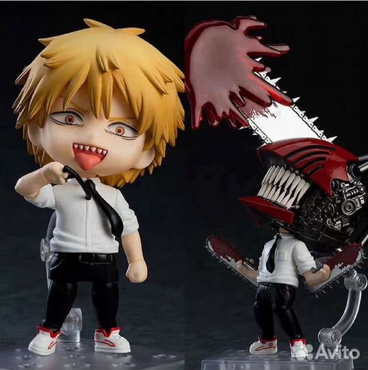 Человек Бензопила аниме фигурка коллекционная