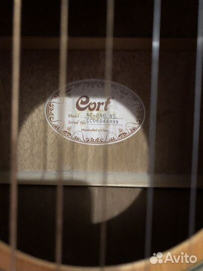 Гитара акустическая cort ad 850 ns