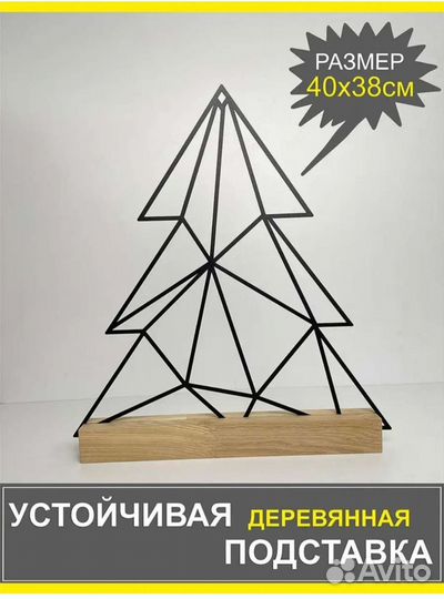 Магнитная фоторамка Елка новогодний декор для дома