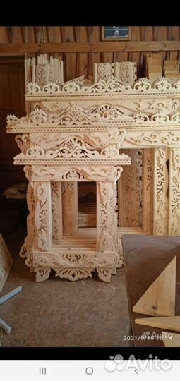 Резные наличники на окна