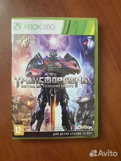 Игра Трансформеры Битва за тёмную искру Xbox 360