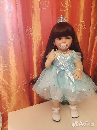 Кукла силиконовая,55см
