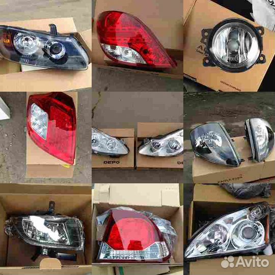 Pajero Фара противотуманная левая (Depo)