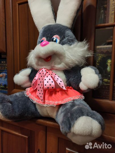 Мягкая игрушка заяц