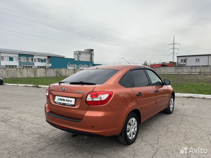 LADA Granta 1.6 МТ, 2014, 76 200 км