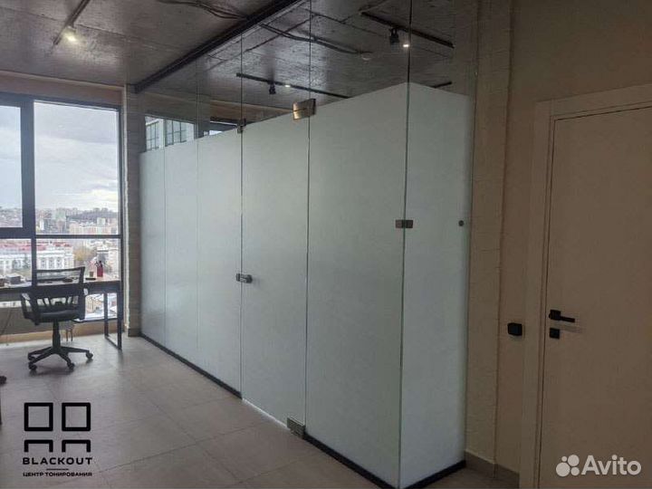 Тонировка окон, офисных перегородок,фасадов зданий