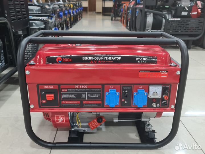 Бензиновый генератор Edon PT3300 3.0 кВт