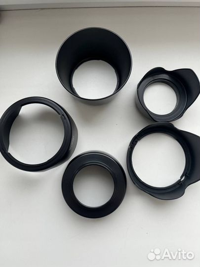 Бленды Canon Nikon для объективов 58,67 mm