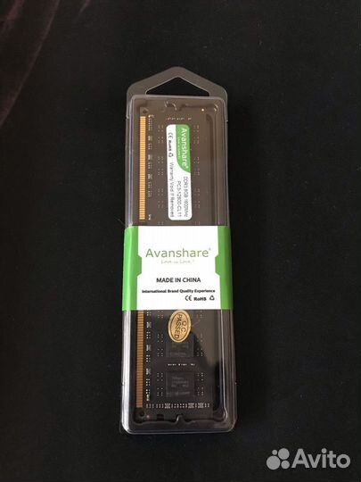 Оперативная память ddr3 8gb 4gb 1600мгц Новая