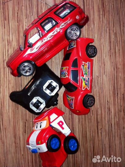 Машинки, трактор, самолеты, аксессуары для праздни