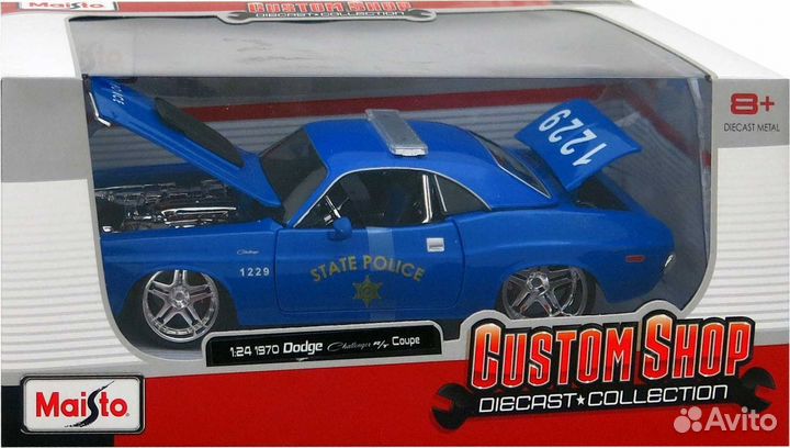 Maisto Модель автомобиля 1/24 Dodge Challenger R/T
