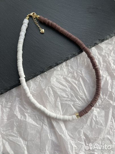 Чокер колье из каучука