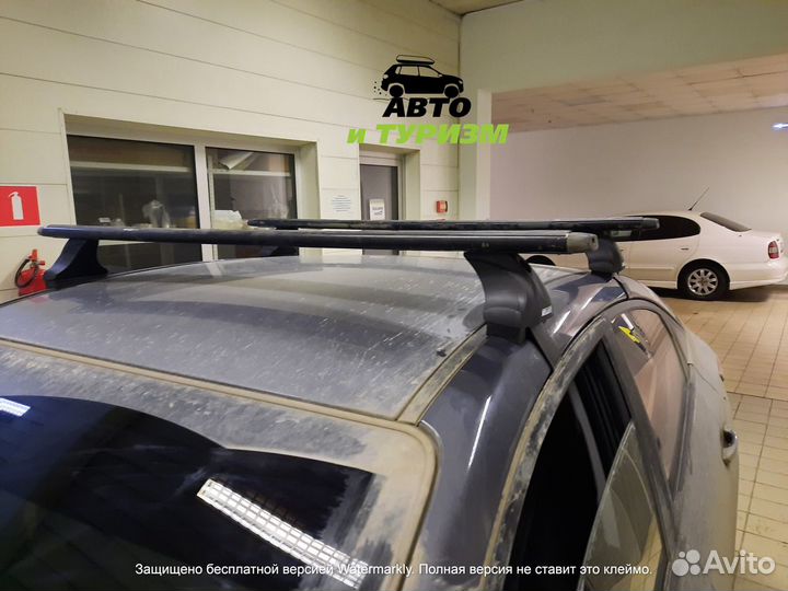 Багажник на крышу hyundai solaris 2017., sedan