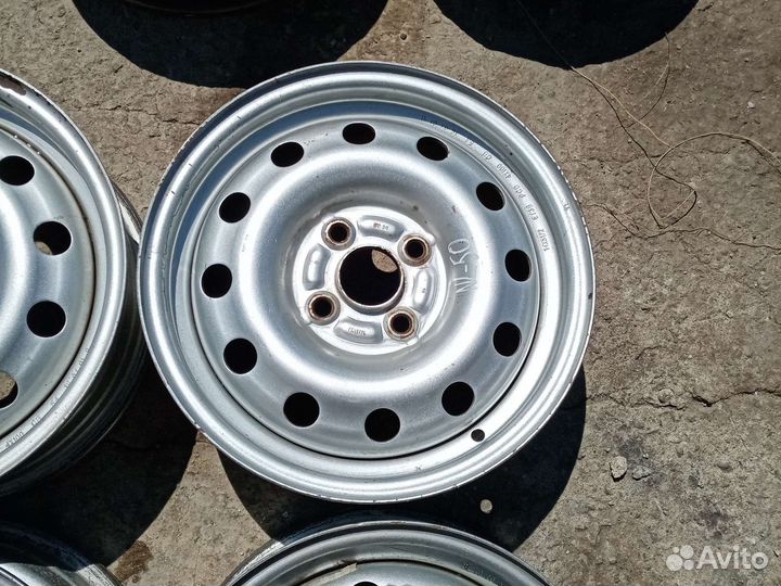 Диск штампованный R14 4x100