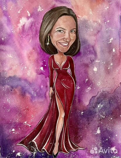 Шарж / портрет по фото