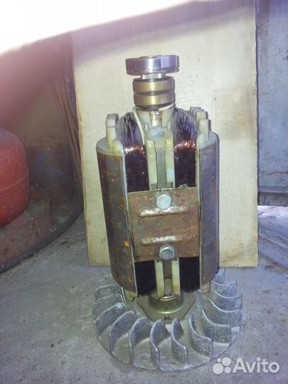 Ремонт электростанции.перемотка статора и ротора