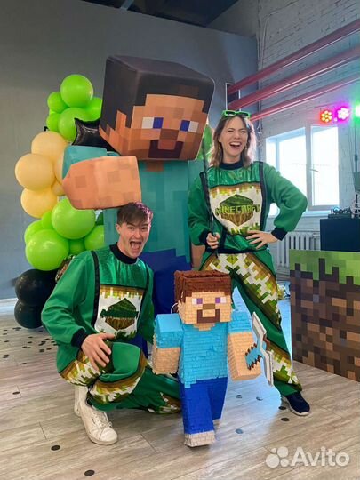Пиньята Майнкрафт