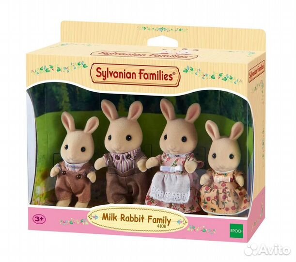 Набор Семья Молочных Кроликов, 4108 596385