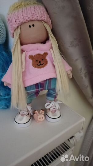 Интерьерная кукла ручной работы