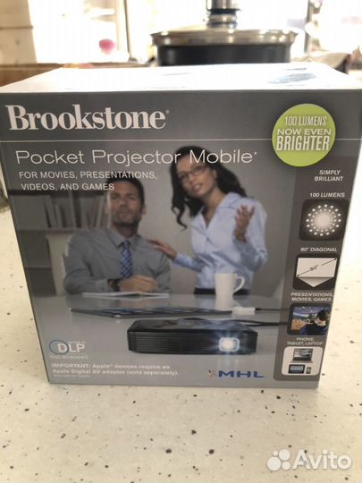 Brookstone 1080p hdmi Pocket Pr