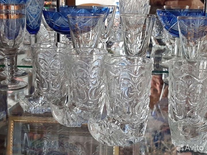Стопки хрустальные СССР