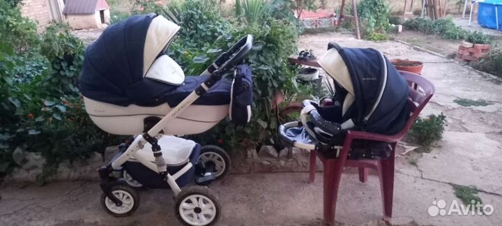 Детская коляска bruno ecco два в одном