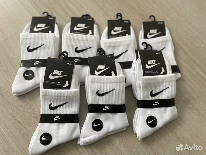 Носки Nike белые