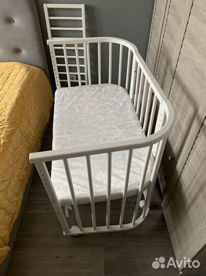 Детская кроватка приставная