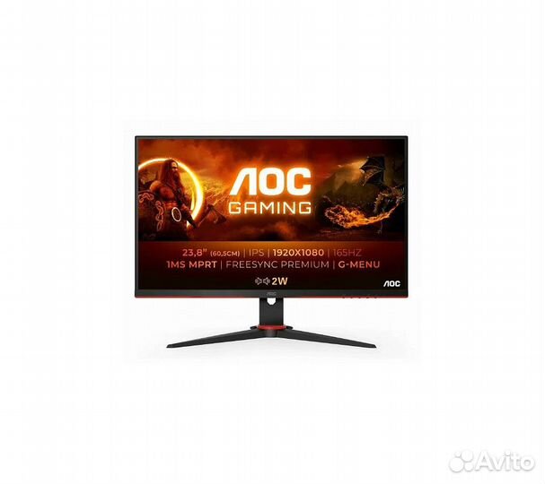 Монитор AOC 27'' 27G2spae, черный/красный