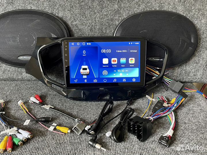 Магнитола 2/32 на LADA Vesta android новая