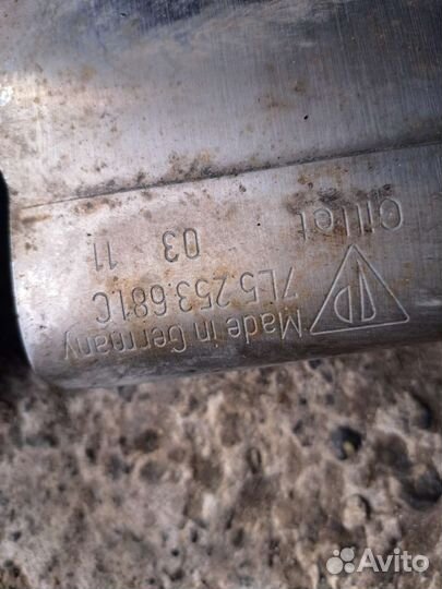 Насадки глушителя на Porsche Cayenne 955