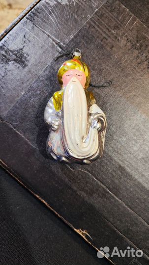 Елочная игрушка СССР Черномор Старик Хоттабыч