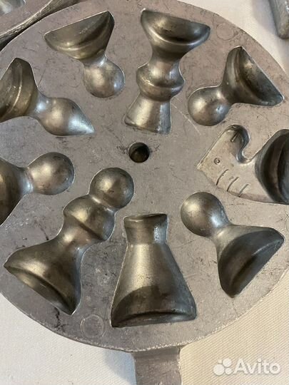 Орешница СССР форма для выпечки шахматы