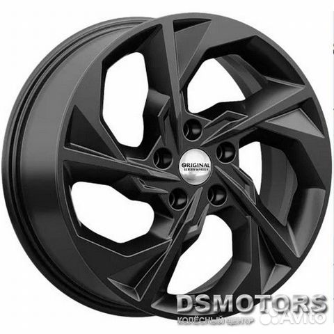 Диски KL-366 7.0/17 5x114.3 ET48 d56.1 чёрный барх