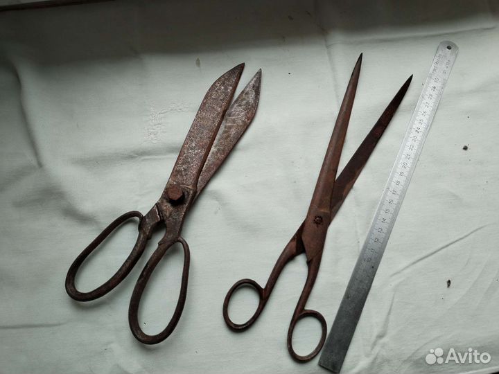 Старинные ножницы
