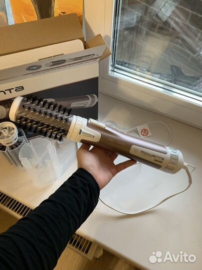 Фен щетка rowenta brush activ