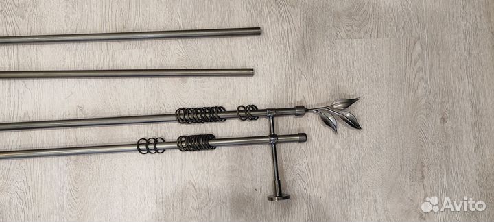 Карниз металлический двойной