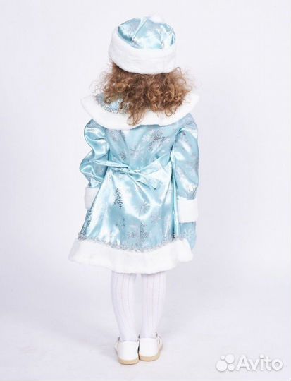 Карнавальный костюм для девочки снегурочка