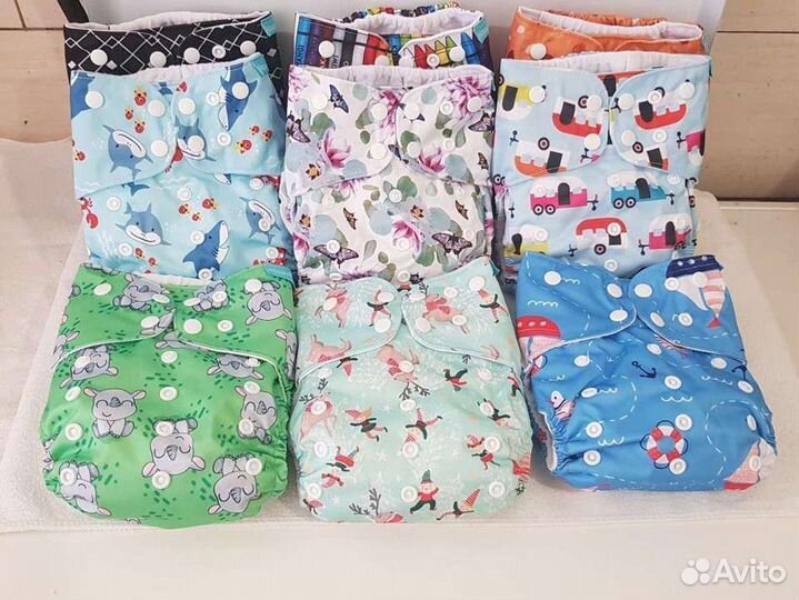 Подгузники Happyflute многоразовые