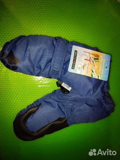 Варежки зимние детские